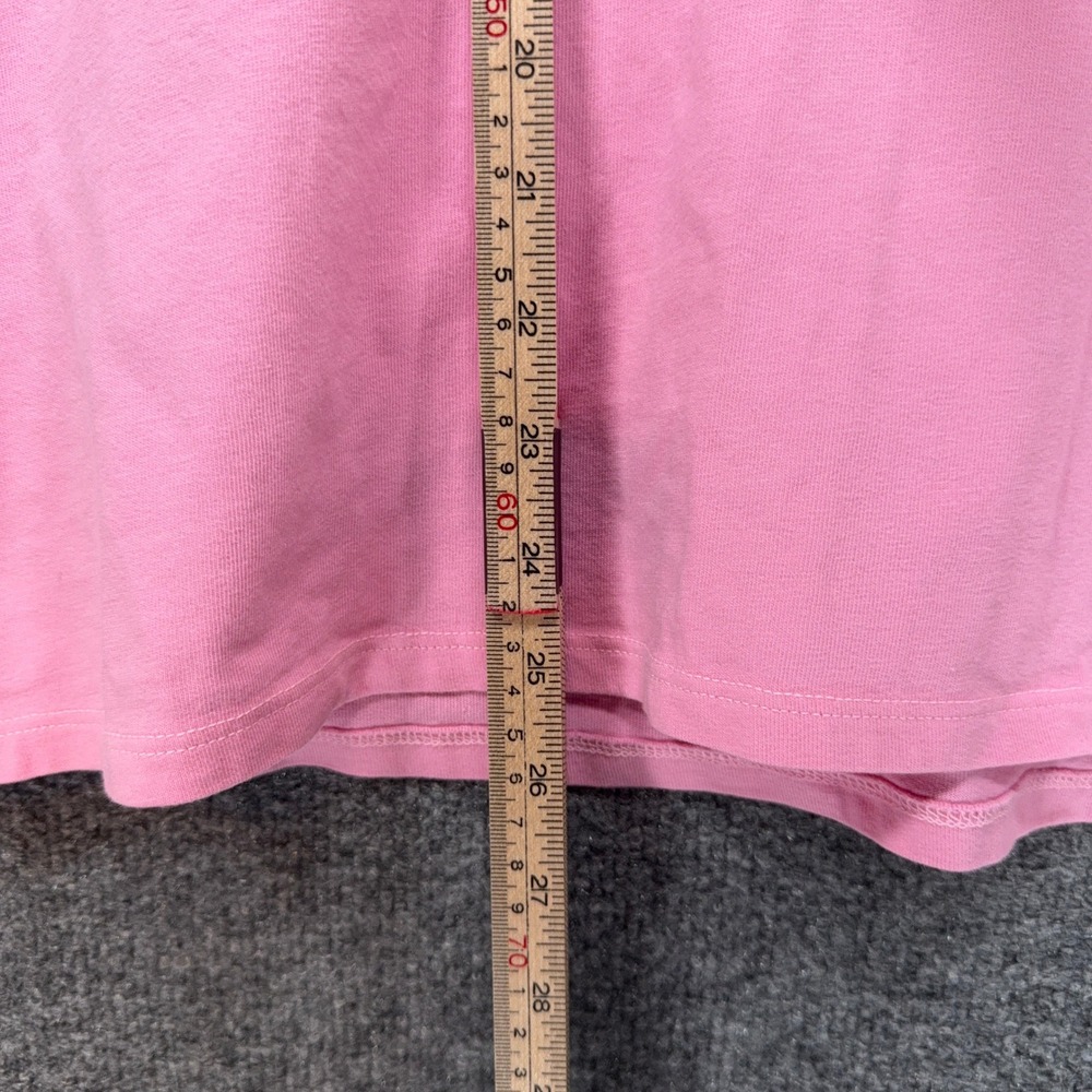Life Is Good Tshirt Womens Large Pink Rose Flower Graphic Crusher Cotton Tee - Picture 5 of 8